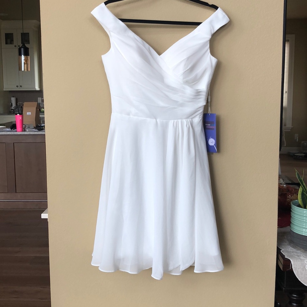 NWT custom made ivory dress